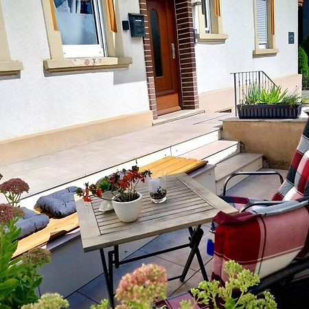 Ferienwohnung Duesel Maroldsweisach Buitenkant foto