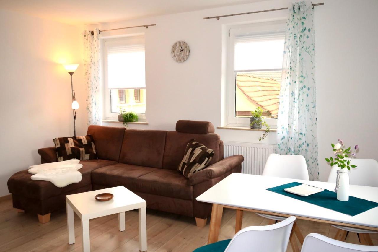 Ferienwohnung Duesel Maroldsweisach Buitenkant foto