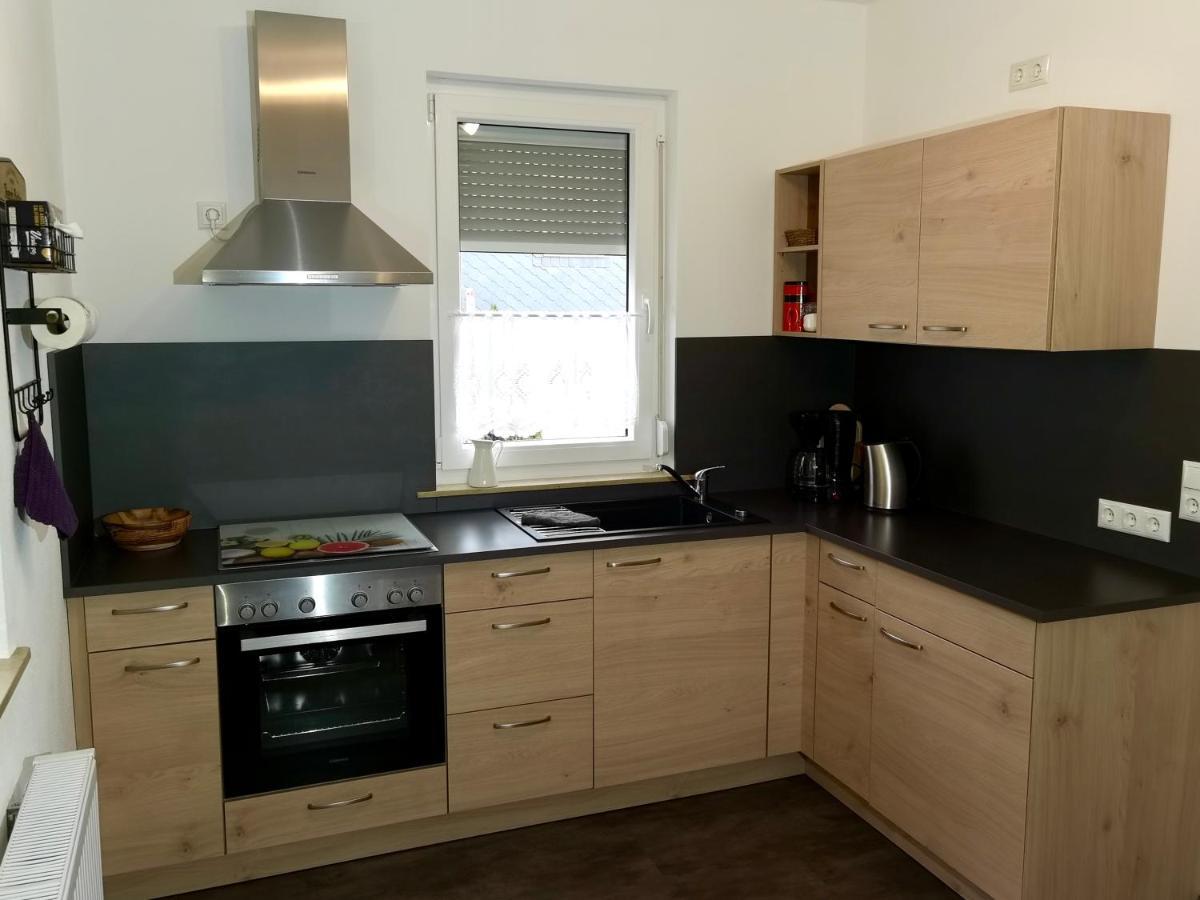 Ferienwohnung Duesel Maroldsweisach Buitenkant foto